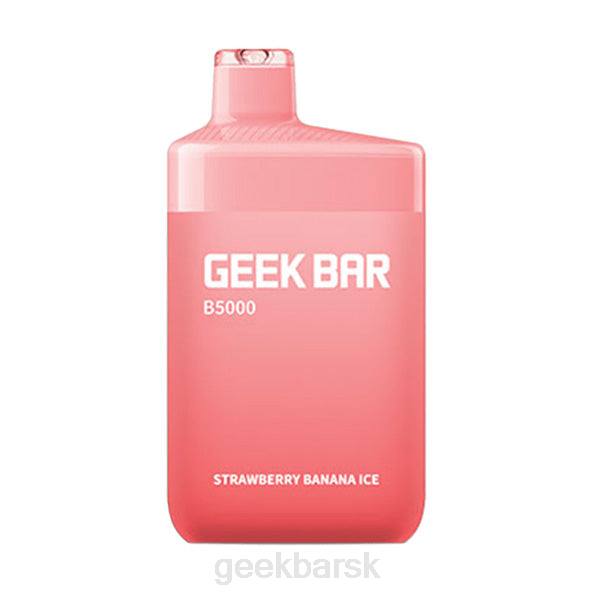 Geek Bar Cena - Geek Bar b5000 na jedno použitie VP8634 jahodový banánový ľad