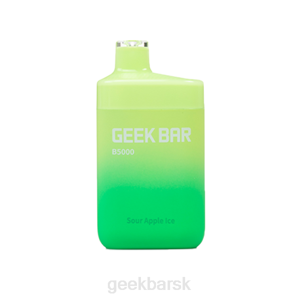 Geek Bar Tobacco - Geek Bar b5000 na jedno použitie VP8633 kyslý jablkový ľad