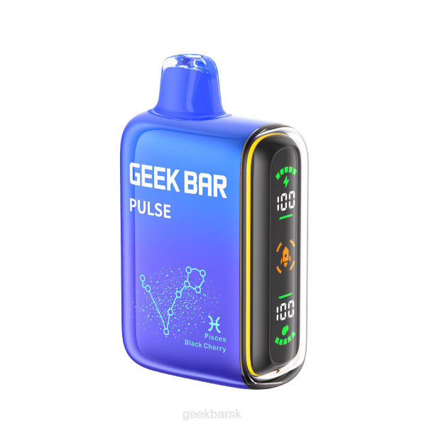 Geek Bar Vape Cena - Geek Bar Pulse 15k jednorazová vapa VP8658 ryby čierna čerešňa