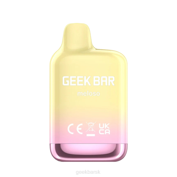 Geek Vape Online - Geek Bar Meloso mini vapa na jedno použitie VP86150 broskyňový ľad